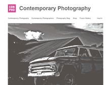 Tablet Screenshot of contemporary-photography.net